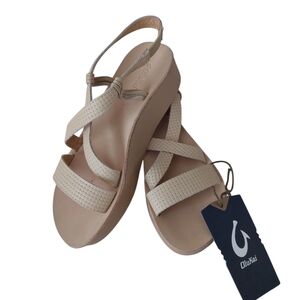 Olukai Onohi Strappy Platform Sandal Women‎ Sz 7